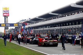 The grid for Race 1