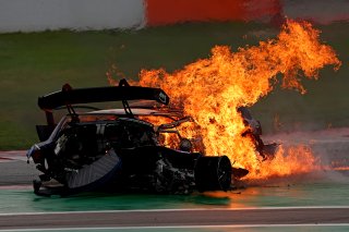 #66 - Tresor Attempto Racing - Dylan PEREIRA - Audi R8 LMS GT3 EVO II crashes at the start of Race 1