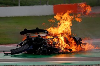 #66 - Tresor Attempto Racing - Dylan PEREIRA - Audi R8 LMS GT3 EVO II crashes at the start of Race 1