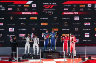 Bronze Podium (l-r) #78 - Barwell Motorsport - Rob COLLARD - Sandy MITCHELL - Lamborghini Huracan GT3 EVO2, #97 - Rutronik Racing - Dustin BLATTNER - Dennis MARSCHALL - Porsche 911 GT3 R (992), #991 - Century Motorsport - Darren LEUNG - Daniel HARPER - BM