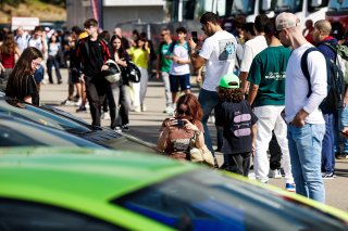Fans in Barcelona