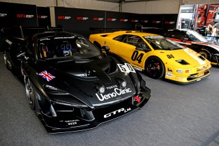 The Barcelona paddock