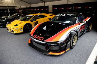 The Barcelona paddock