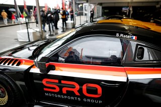 The Barcelona paddock