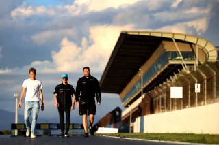 Drivers track walk
