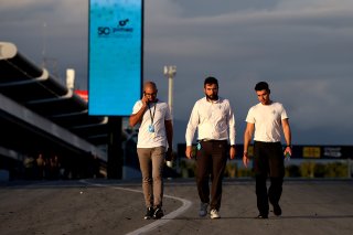 Drivers track walk