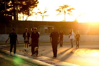 Drivers track walk