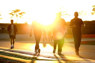 Drivers track walk