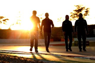 Drivers track walk