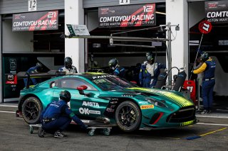 #11 - Comtoyou Racing - Sebastian Øgaard - James Jakes - Aston Martin Vantage AMR GT3 EVO 