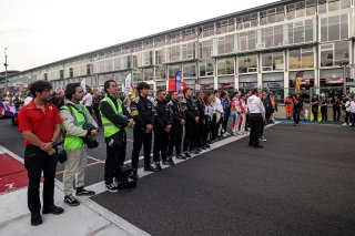 Tribute and minutes silence to Luca Persiani