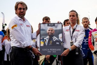 Tribute and minutes silence to Luca Persiani