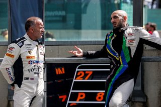 #78 - Barwell Motorsport - Rob COLLARD - Lamborghini Huracan GT3 EVO2 and #85 - Imperiale Racing - Dmitry GVAZAVA - Lamborghini Huracan GT3 EVO2 