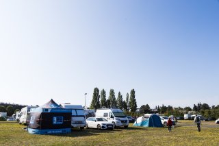 Fans camping at Magny Cours