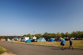 Fans camping at Magny Cours