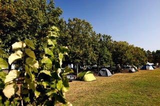 Fans camping at Magny Cours