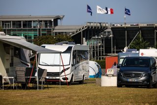 Fans camping at Magny Cours