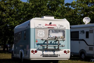 Fans camping at Magny Cours