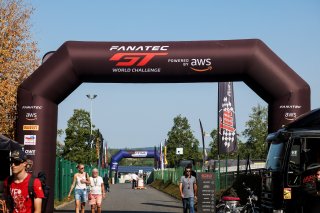 GT World Challenge Europe paddock at Magny Cours
