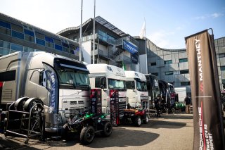 GT World Challenge Europe paddock at Magny Cours