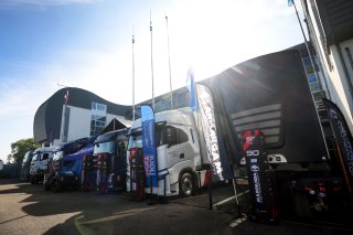 GT World Challenge paddock