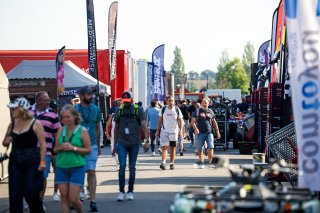 GT World Challenge Europe paddock at Magny Cours