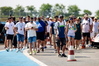 Fans pit walk and autograph session