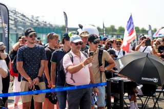 Fans pit walk and autograph session