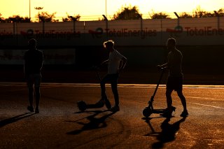 Drivers track walk