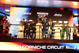#10 - Boutsen VDS - Aurelien PANIS - Cesar GAZEAU - Esteban MUTH - Mercedes-AMG GT3 EVO, #26 - Sainteloc Racing - Ezequiel PEREZ COMPANC - Lucas LEGRET - Kobe PAWELS - Audi R8 LMS GT3 EVO II  and #12 - Comtoyou Racing - Matisse Lismont - Nicolas BAERT - S