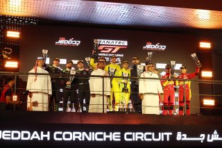 #163 - GRT - Grasser Racing Team - Jordan PEPPER - Franck PERERA - Marco MAPELLI - Lamborghini Huracan GT3 EVO2, #48 - Mercedes-AMG Team MANN-Filter � Lucas AUER - Maro ENGEL - Daniel MORAD - Mercedes-AMG GT3 EVO and #51 - AF Corse - Francorchamps Motors 