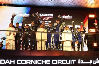 #30 - OQ By OMAN RACING - Ahmad AL HARTHY - Sam DE HAAN - Jens KLINGMANN - BMW M4 GT3, #25 - Sainteloc Racing - Paul EVRARD - Gilles MAGNUS - Jim PLA - Audi R8 LMS GT3 EVO II, #26 - Sainteloc Racing - Ezequiel PEREZ COMPANC - Lucas LEGRET - Kobe PAWELS - 