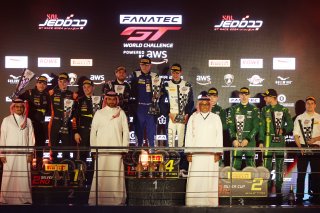 Silver Cup Podium of #10 - Boutsen VDS - Aurelien PANIS - Cesar GAZEAU - Esteban MUTH - Mercedes-AMG GT3 EVO, #26 - Sainteloc Racing - Ezequiel PEREZ COMPANC - Lucas LEGRET - Kobe PAWELS - Audi R8 LMS GT3 EVO II And #12 - Comtoyou Racing - Matisse Lismont