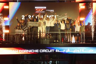 #25 - Sainteloc Racing - Paul EVRARD - Gilles MAGNUS - Jim PLA - Audi R8 LMS GT3 EVO II and #26 - Sainteloc Racing - Ezequiel PEREZ COMPANC - Lucas LEGRET - Kobe PAWELS - Audi R8 LMS GT3 EVO II 