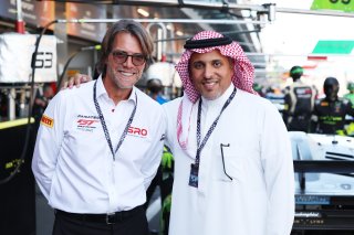 Stephane Ratel  and HRH Prince Khalid bin Sultan Al-Abdullah Al-Faisal, Chairman Of Saudi Automobile & Motorcycle Federation and Saudi Motor Sport Company