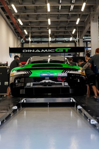 #55 - Dinamic GT - Theo NOUET - Jop RAPPANGE - Felice JELMINI - Porsche 911 GT3 R (992) 