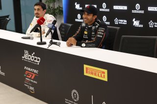 #777 - AlManar Racing by GetSpeed - Al Faisal AL ZUBAIR - Mercedes-AMG GT3 EVO and #30 - OQ By OMAN RACING - Ahmad AL HARTHY - BMW M4 GT3  - Press Conference
 