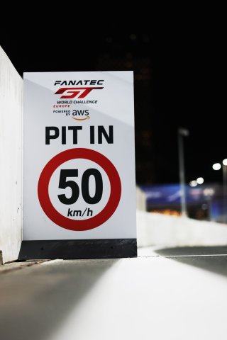 Fanatec GT World Challenge Europe Endurance Pit entry 