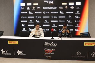 #777 - AlManar Racing by GetSpeed - Al Faisal AL ZUBAIR - Mercedes-AMG GT3 EVO and #30 - OQ By OMAN RACING - Ahmad AL HARTHY - BMW M4 GT3  - Press Conference
 