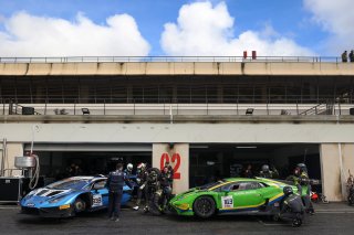 #333 - Paul Motorsport - Lamborghini Huracan GT3 EVO2 and #163 - VSR - Lamborghini Huracan GT3 EVO2