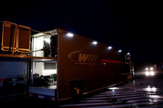 Teams arrive at the circuit