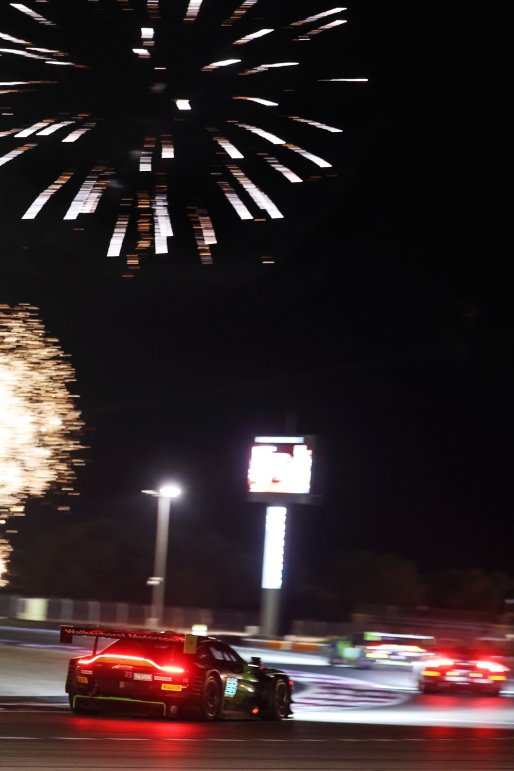 #35 - Walkenhorst Motorsport - Romain LEROUX - Mateo VILLAGOMEZ - Oliver SODERSTROM - Aston Martin Vantage AMR GT3 EVO During the Firework Display | SRO / JEP