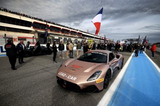 The grid before the start of the race