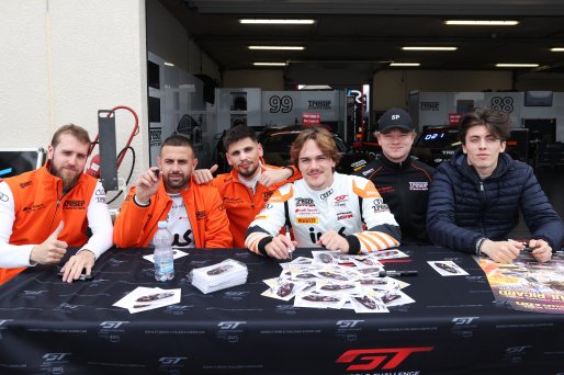 #99 - Tresor Attempto Racing - Alex AKA - Ezequiel PEREZ COMPANC - Alberto DI FOLCO - Audi R8 LMS GT3 EVO II and #88 - Tresor Attempto Racing - Leonardo MONCINI - Riccardo CAZZANIGA - Sebastian OGAARD - Audi R8 LMS GT3 EVO II | SRO / JEP