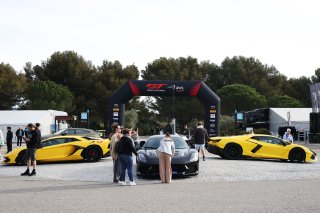 Supercar Display in the Paddock