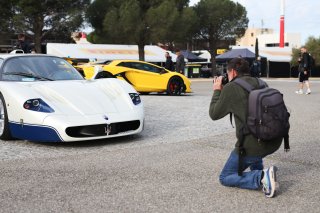 Supercar Display in the Paddock