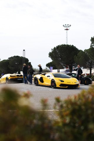 Supercar Display in the Paddock