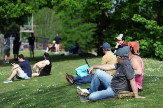 Fans at  GT World Challenge powered by AWS Sprint Cup at Brands Hatch 