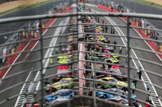  GT World Challenge powered by AWS Sprint Cup at Brands Hatch - cars in the pitlane