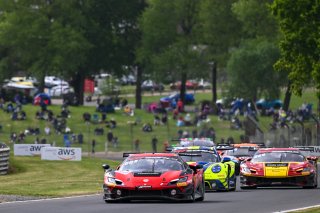#14 - Emil Frey Racing - Konsta LAPPALAINEN - Ben GREEN - Ferrari 296 GT3 